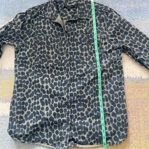 Banana Republic Leopard Print Dillon Shirt - Picture 10 of 11